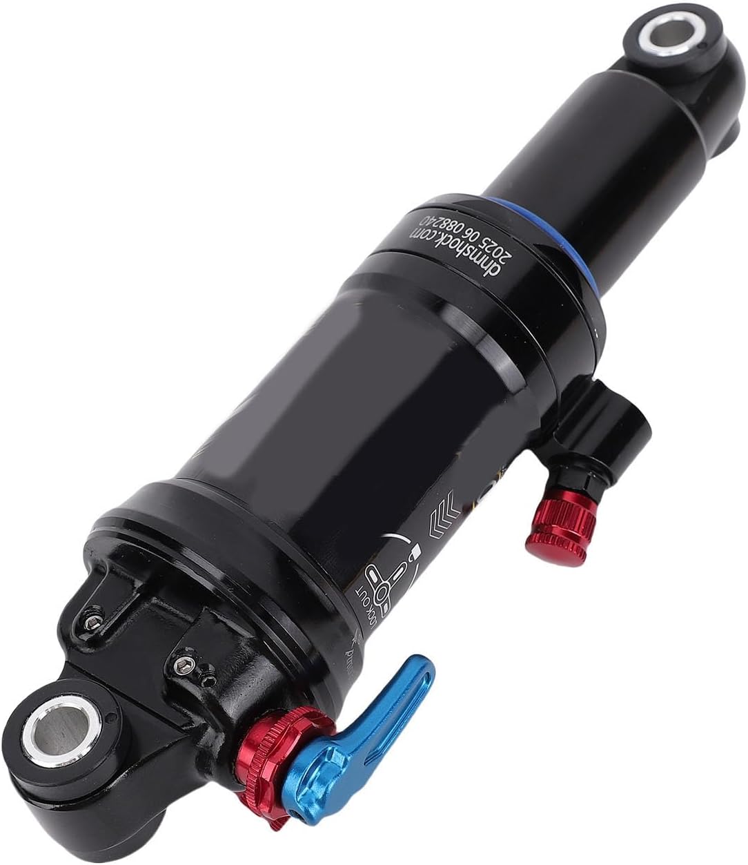 VBESTLIFE Air Rear Shock Absorber for 165mm Steel Adjustable Damping Rear Shock Accessory for Mountain Bikes