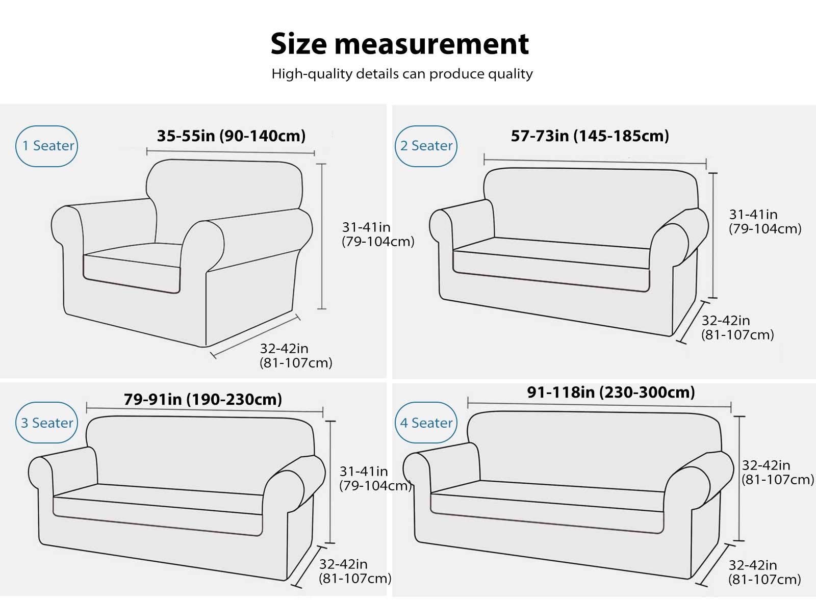 Sofabezug 2 Sitzer Stretch Sofaschutz Elastische Sofabezüge Korallenvlies Sofa Überzug Antirutsch Sofaüberwürfe für Wohnzimmer Hund Haustier (2 Sitzer, Lila)