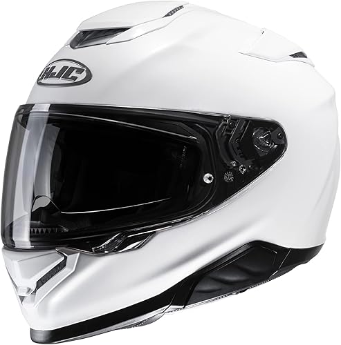 HJC RPHA 71 Casco de motocicleta de cara completa, color blanco, talla XL