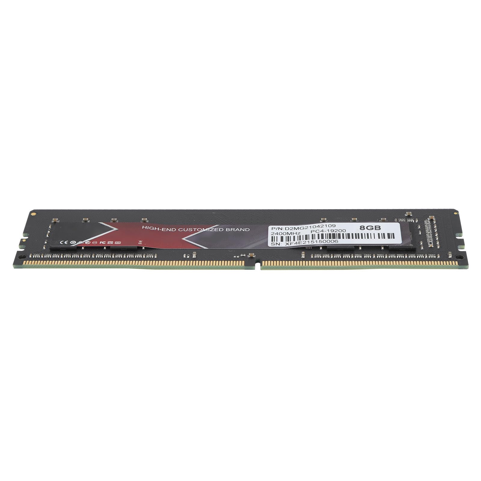DDR4 RAM Ultra Cienki Stop Aluminium PC4-19200 Uruchom Dane Komputerowe dla Pamięci Stacjonarnej / 8 GB (8 GB)