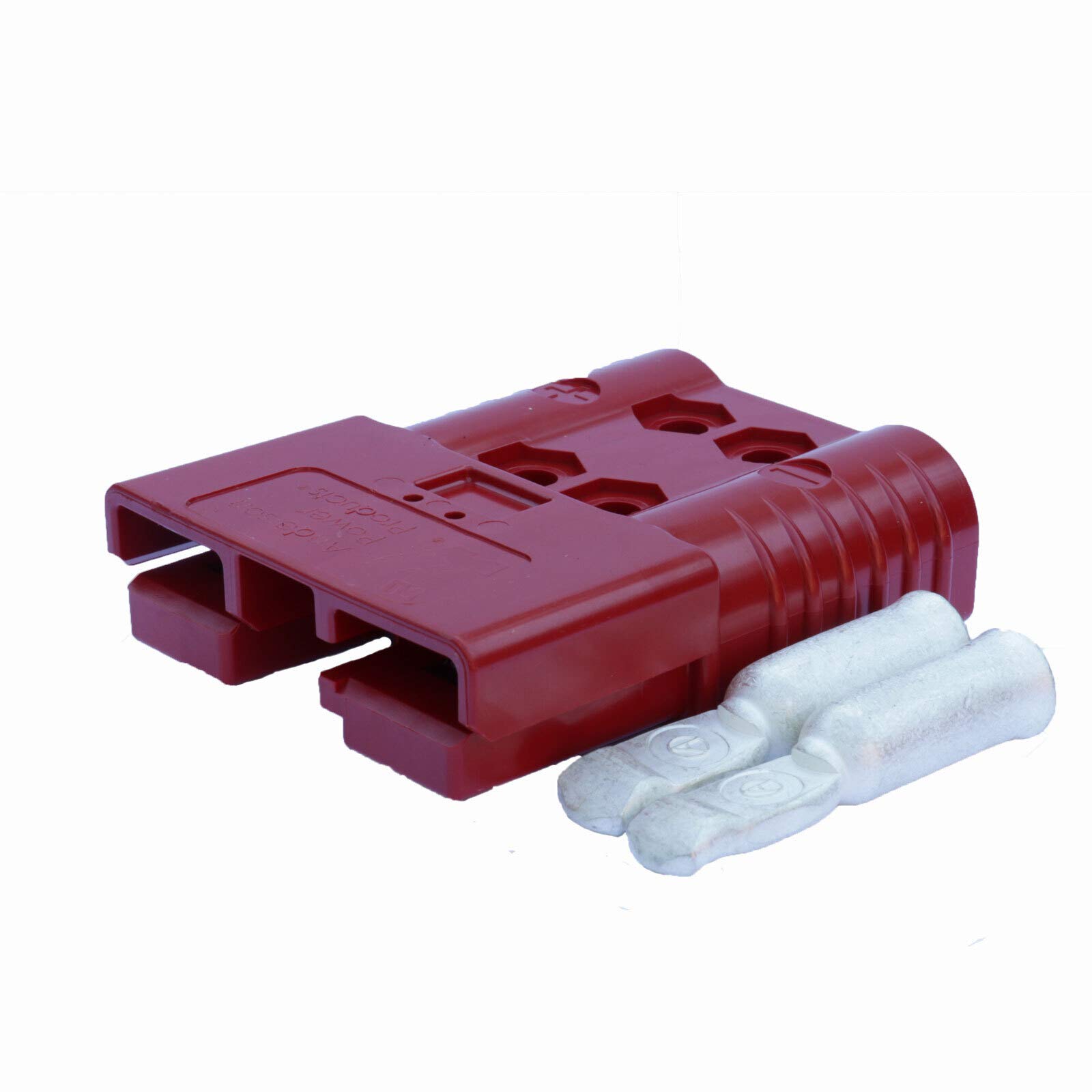 Anderson Flachstecker SB 120 rot, Stecker inkl. 2 Hauptkontakte, 24 V, 35mm² (oder ähnlich