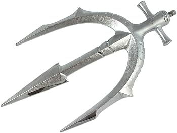 Amazon | 【さくら造形 S016P】樹脂製 槍頭 トライデント メッキ