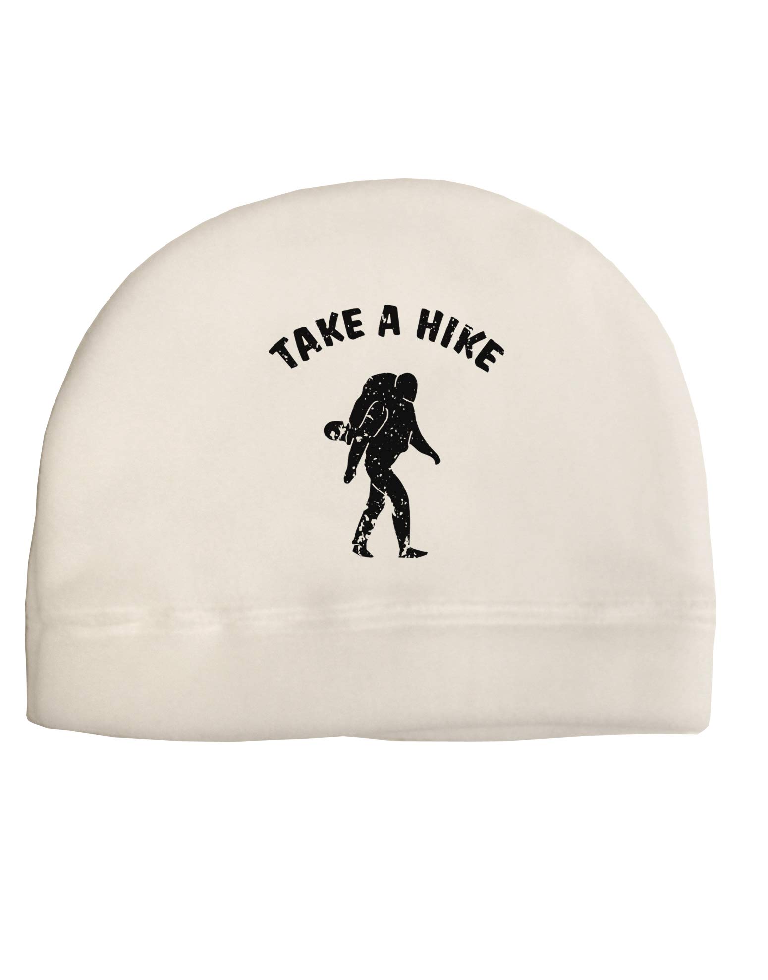 TOOLOUD Take a Hike Child Fleece Beanie Cap Hat White
