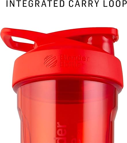 Miniatura 6 de BlenderBottle Strada - Vaso agitador perfecto para batidos de proteínas y antes del entrenamiento, 28 onzas, morado