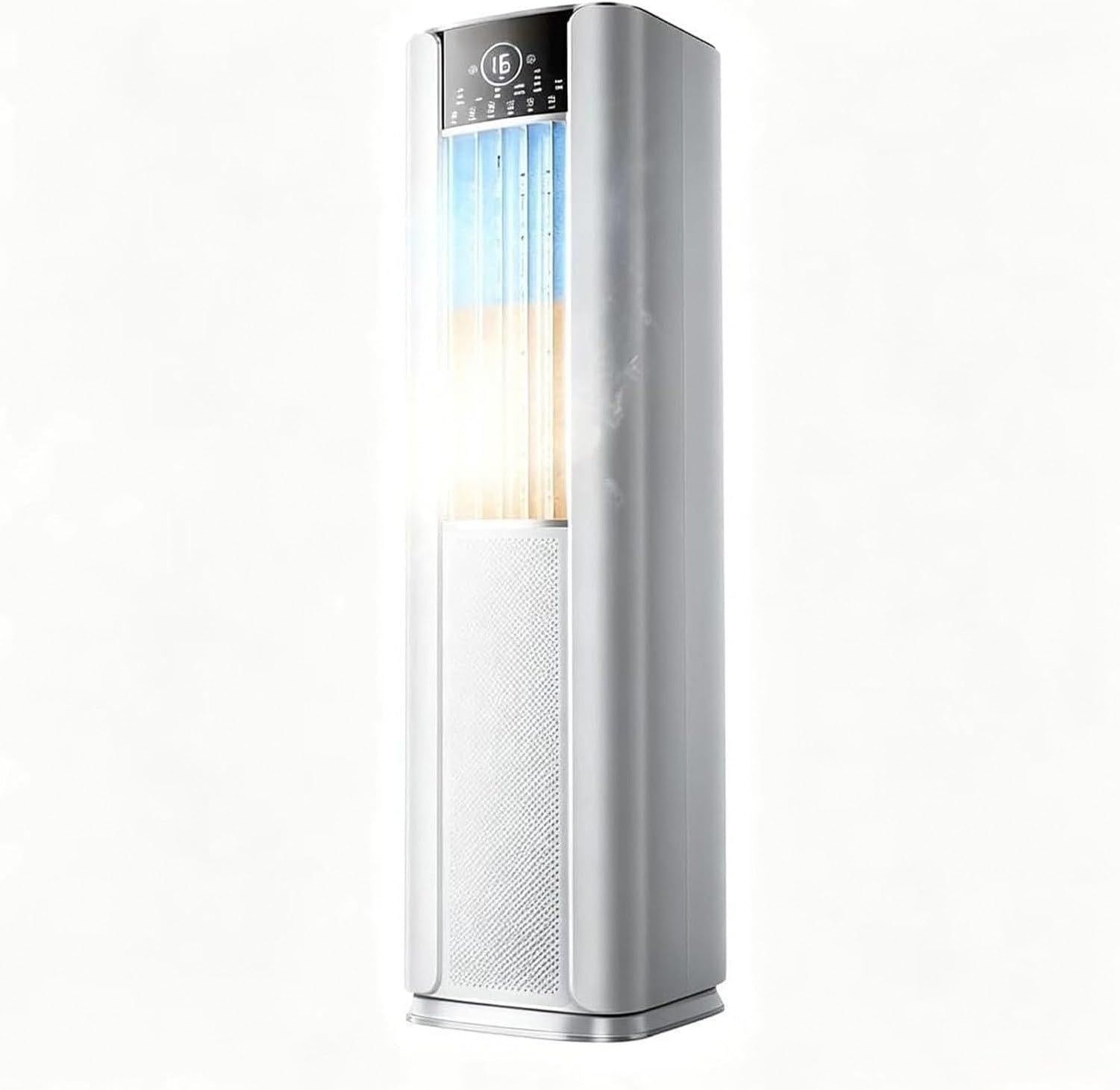 Tragbare Klimaanlage 18000 BTU mit Fernbedienung für Räume bis 700 m², Kühlung, Luftentfeuchter, Ventilator, Schlaf-Timer und Fensterdurchführung, A, B, C, Ch, A