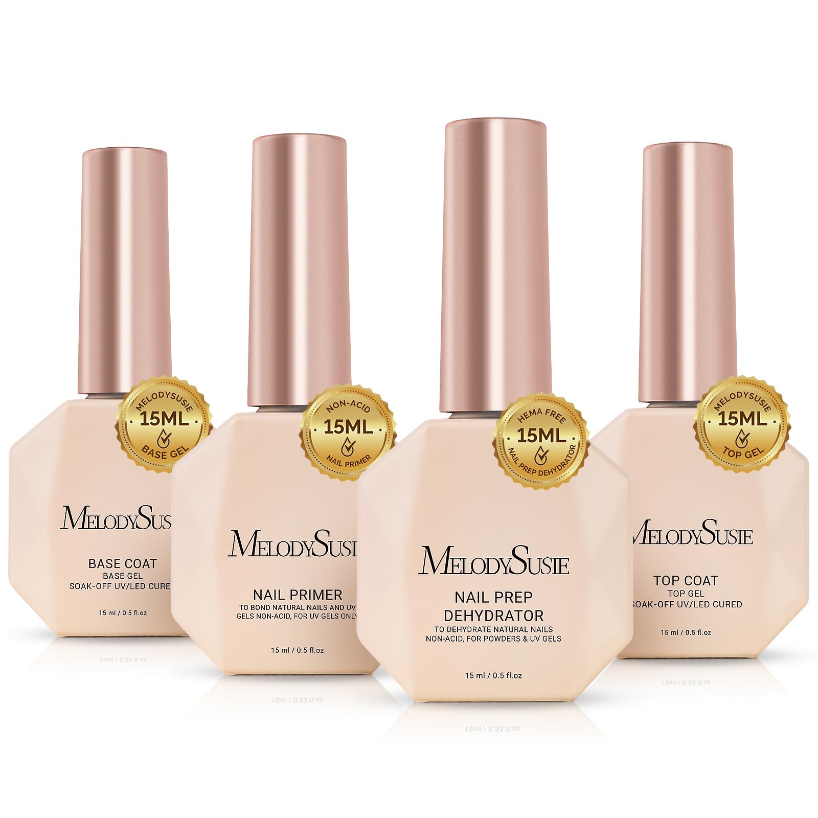Amazon.com : MelodySusie Top Coat Base Coat Nail Dehydrator and