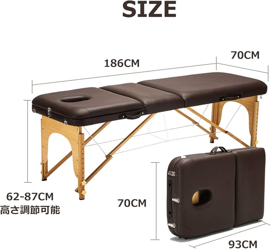 美品✨Luxia ラクシア 木製 ポータブルマッサージベッド 施術 エステ Luxia（ラクシア）のマッサージベッド/整体ベッド商品の卸・通販