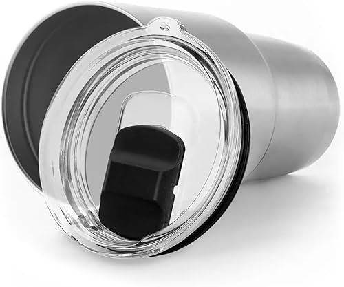 Miniatura 6 de Tapa de vaso de 20 onzas (paquete de 2), tapas de repuesto compatibles con vasos YETI de 20 onzas, taza de 1024 onzas y tapas magnéticas de repuesto