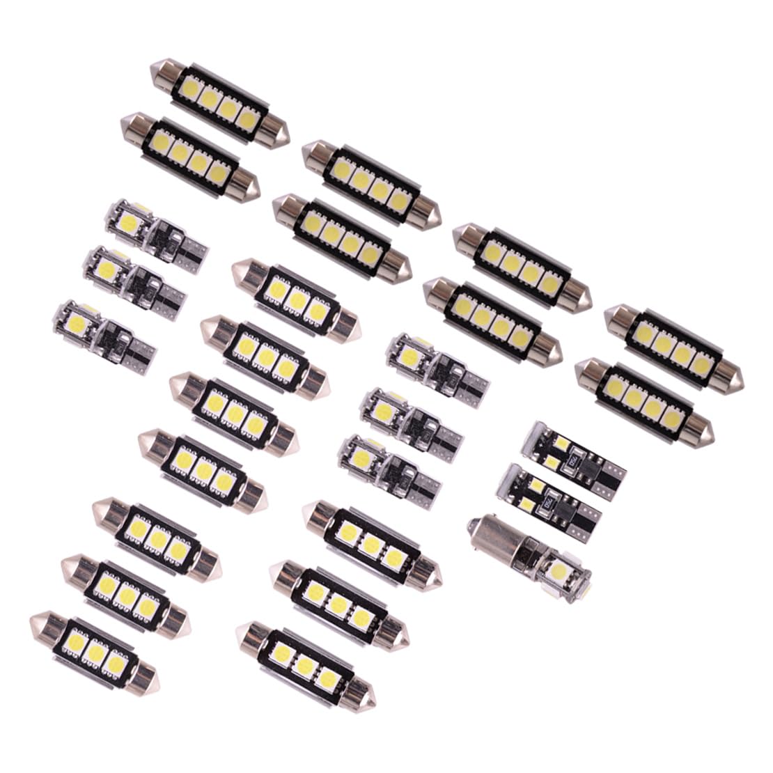 Led Canbus Mercedes W211 Luces LED Interior CANBUS Para Mercedes W211/S211 - 26x SMD, 7000K Blanco, Iluminación Ambiente Y Estacionamiento Luces Led Mercedes W211
