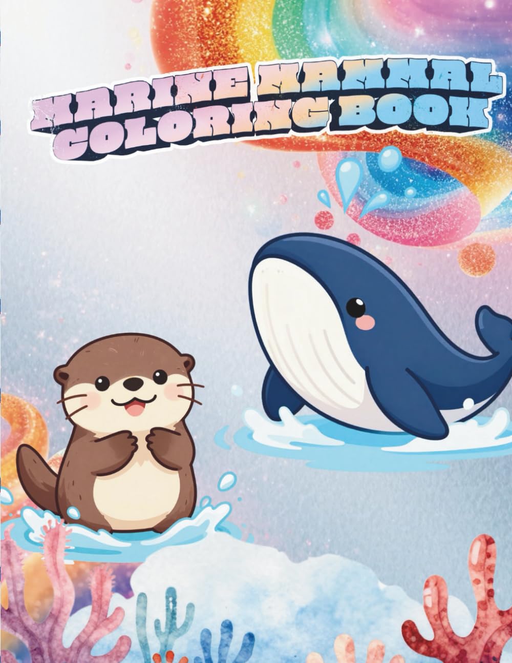 Marine Mammals Coloring Book
