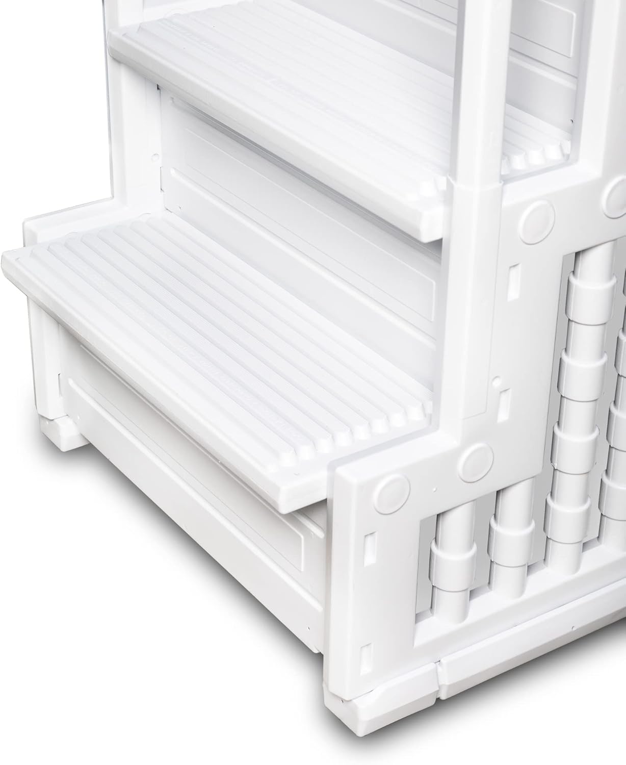 Blue Torrent Easy Pool Step Ladder for Above-Ground Pools : Patio, Lawn & Garden