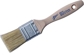 Ateco 1.5-Inch Pastry Brush with Natural Boar Bristles, Stainless Steel Ferrule & Wood Handle - USA Made Baking Essential