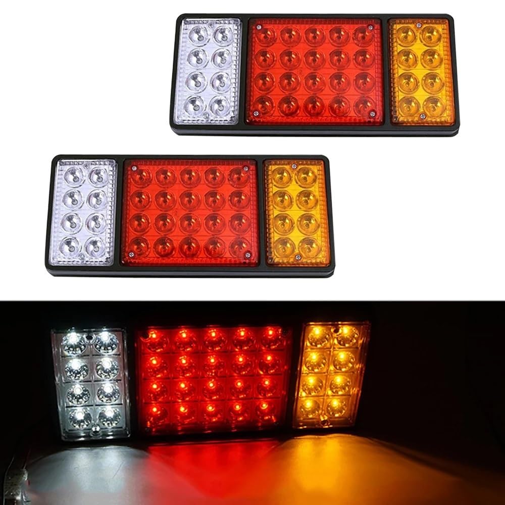 PLAFOPE Fanale Posteriore Per Motocicletta Luce Drl Led Da - 6