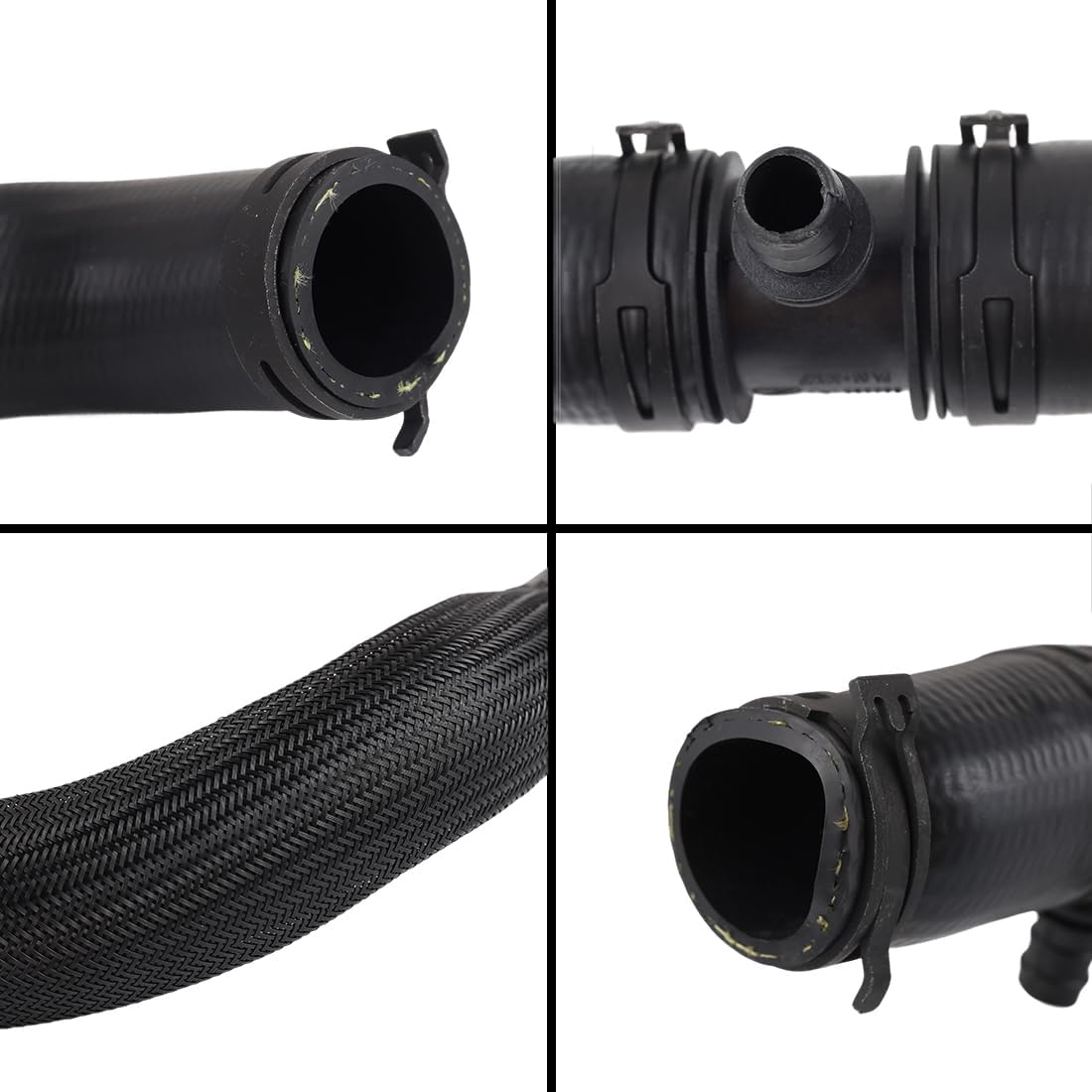 Engine Radiator Inlet Hose Compatible with Jeep Wrangler 2018-2025, Compatible with Jeep Gladiator 2020-2025, 3.6L V6, Replace 68280782AD 68280782AB 68280782AC