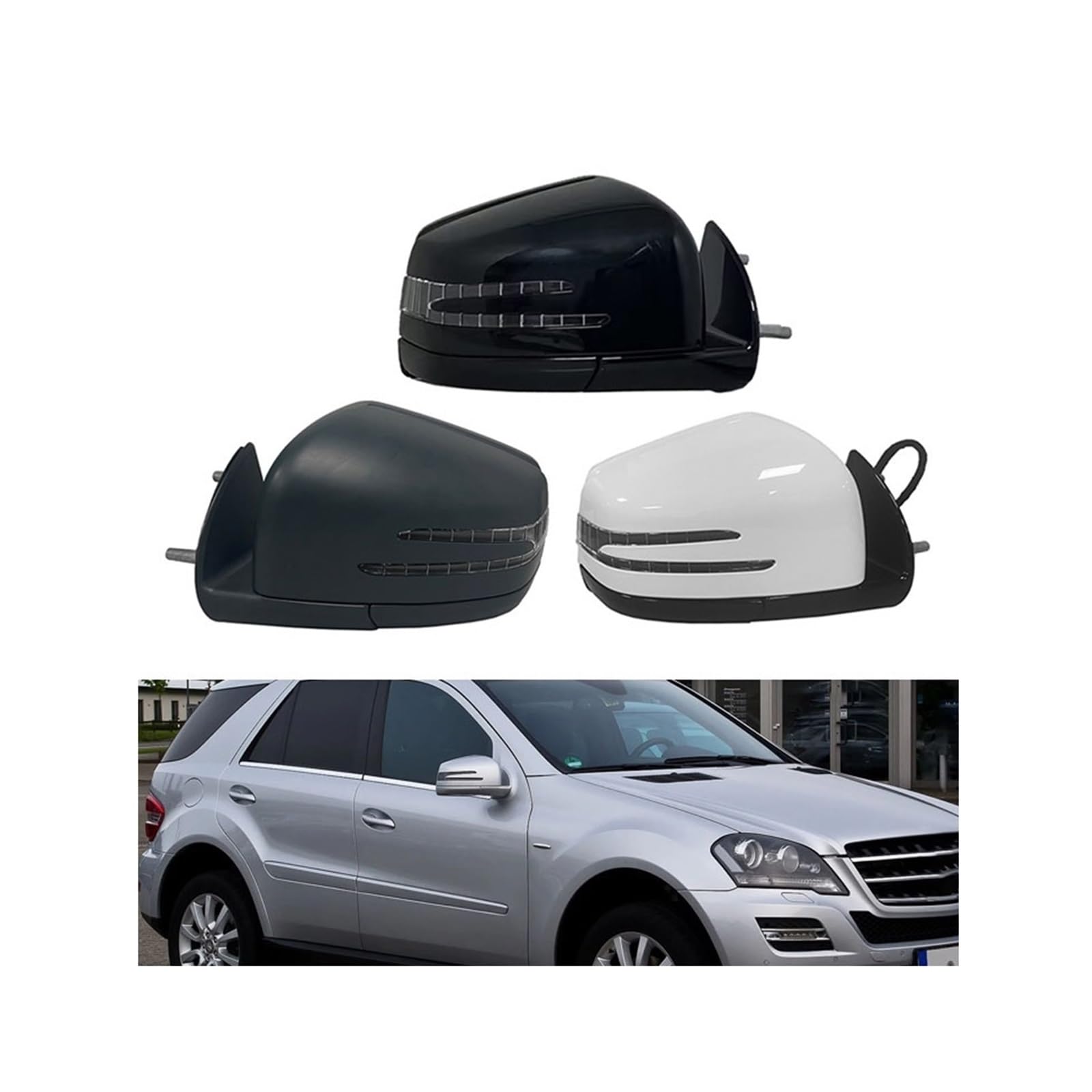 Amazon.com: MVLWYFNG Car Power Rear View Mirror Side Door Mirror  