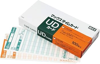 Amazon | マックス タイムカード ER-UDカード | タイムカード用紙 Amazon | マックス タイムカード ER-UDカード | タイムカード用紙