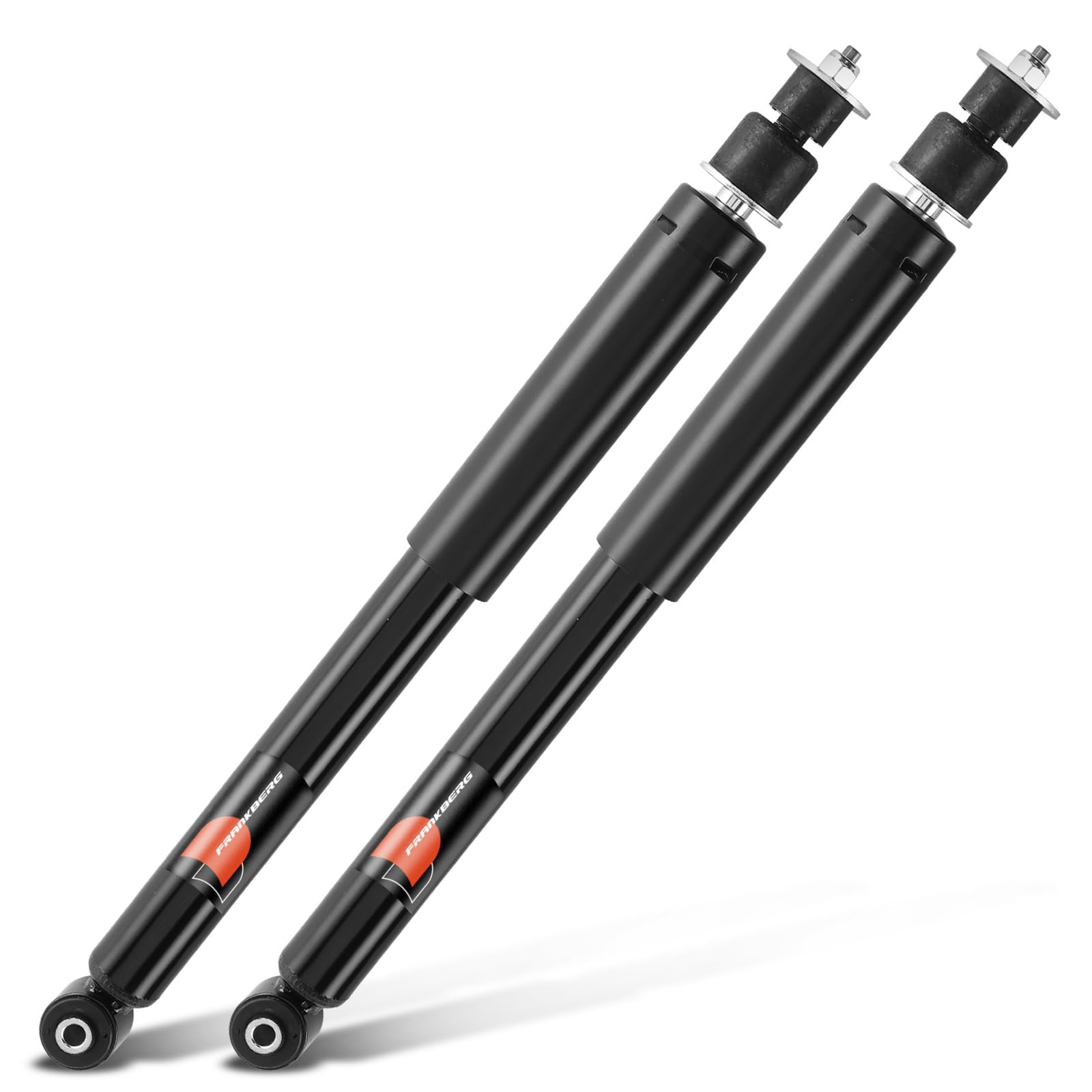 Frankberg 2x Ammortizzatori per sospensioni Ammortizzatori per telaio Posteriore sinistro destro 485mm Pressione del gas Compatibile con B-Class W245 Classe A W169 Replace# 1693260700,553340