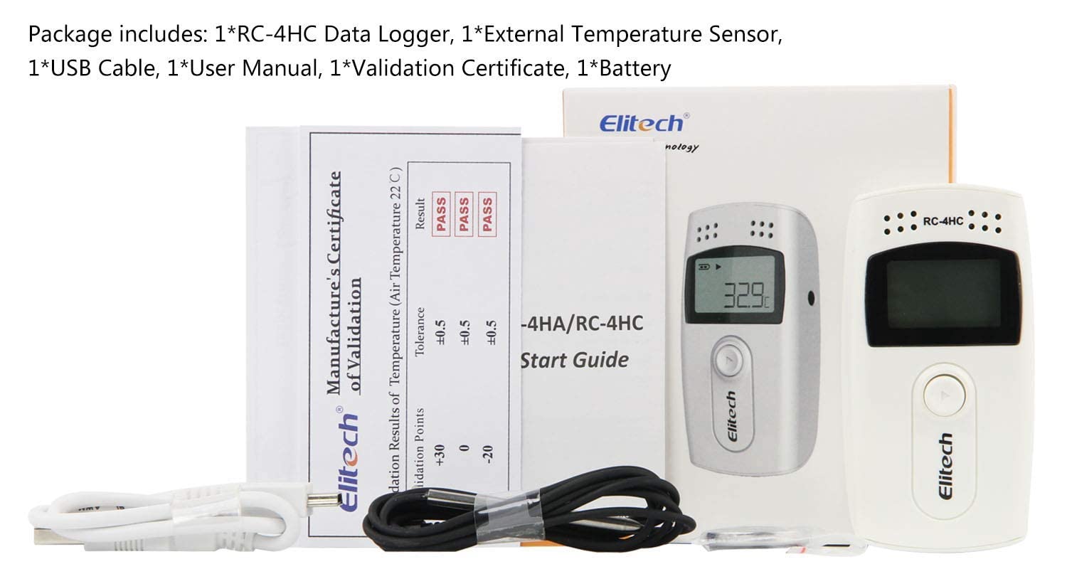 Elitech RC-4HC package contents