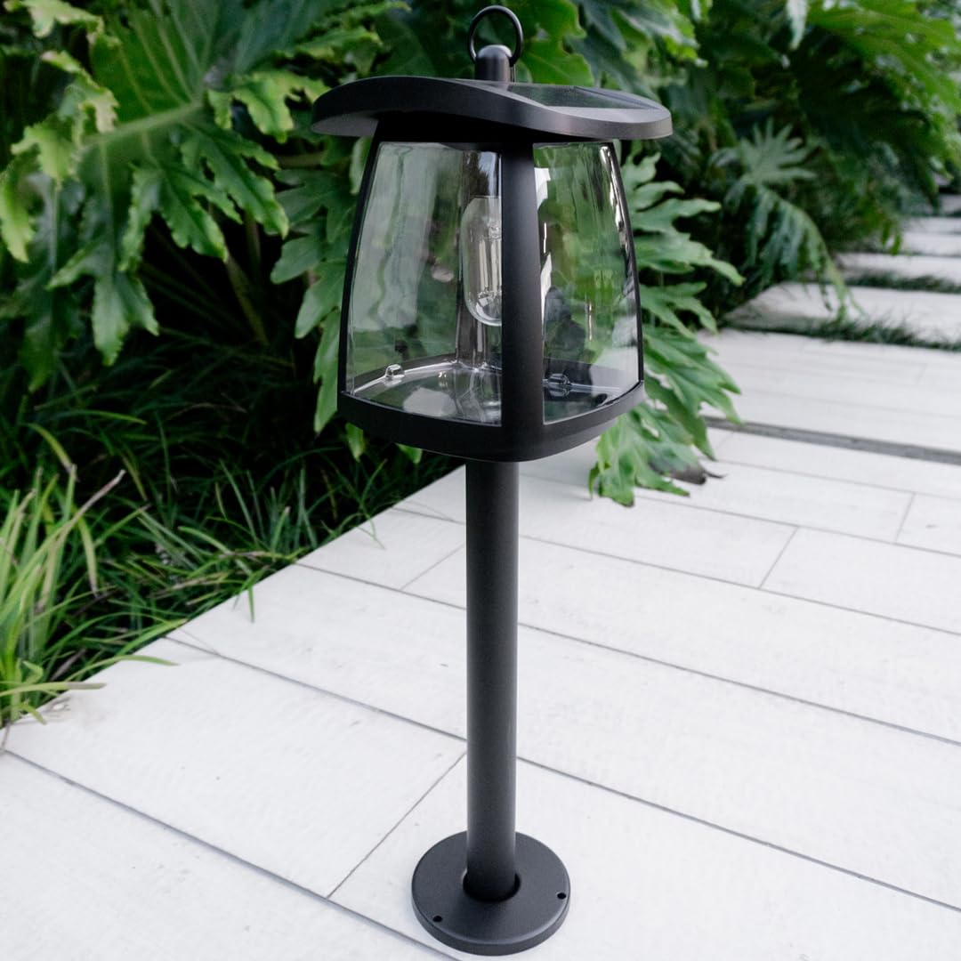 Torcia solare a LED in alluminio da 350 lm, impermeabile IP65, controllo touch, 4 modalità di illuminazione, lampada solare per esterni per cortili e campeggio. Regolabile per appendere alla lampada