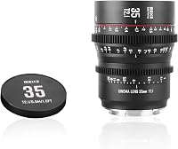 Meike 35mm T2.1 S35 Prime Cine Lens EF Mount - Manual Focus for RED Komodo, BMPCC 6K Pro, Canon C200 C300, Z CAM