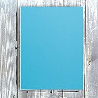 Vista 1 de Hamilco Papel de cartulina de color para álbumes de recortes, papel de cartulina de 4 x 6 pulgadas, cubierta de 65 libras, paquete de 100
