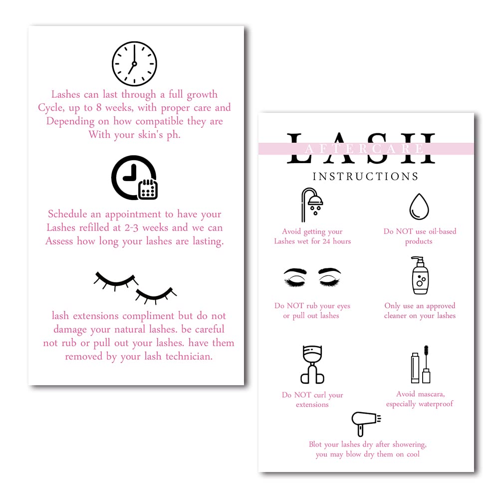 Lash Extension Care Instructions ubicaciondepersonas.cdmx.gob.mx