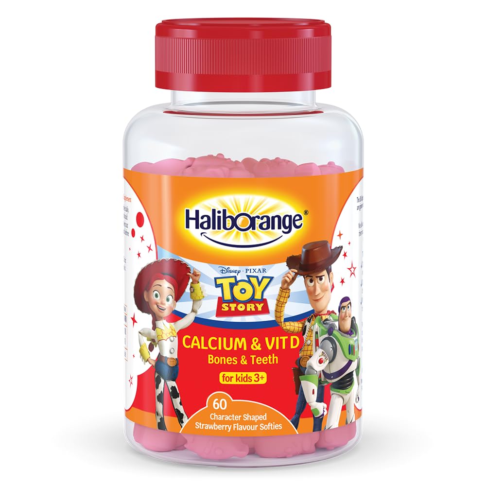 Haliborange Disney Toy Story Calcium & Vitamin D Softies – 60 Softies ⭐⭐⭐⭐⭐