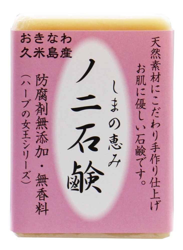 Amazon | 島の恵み ノニ石鹸 100g 沖縄県久米島産ノニ使用 | 久米島