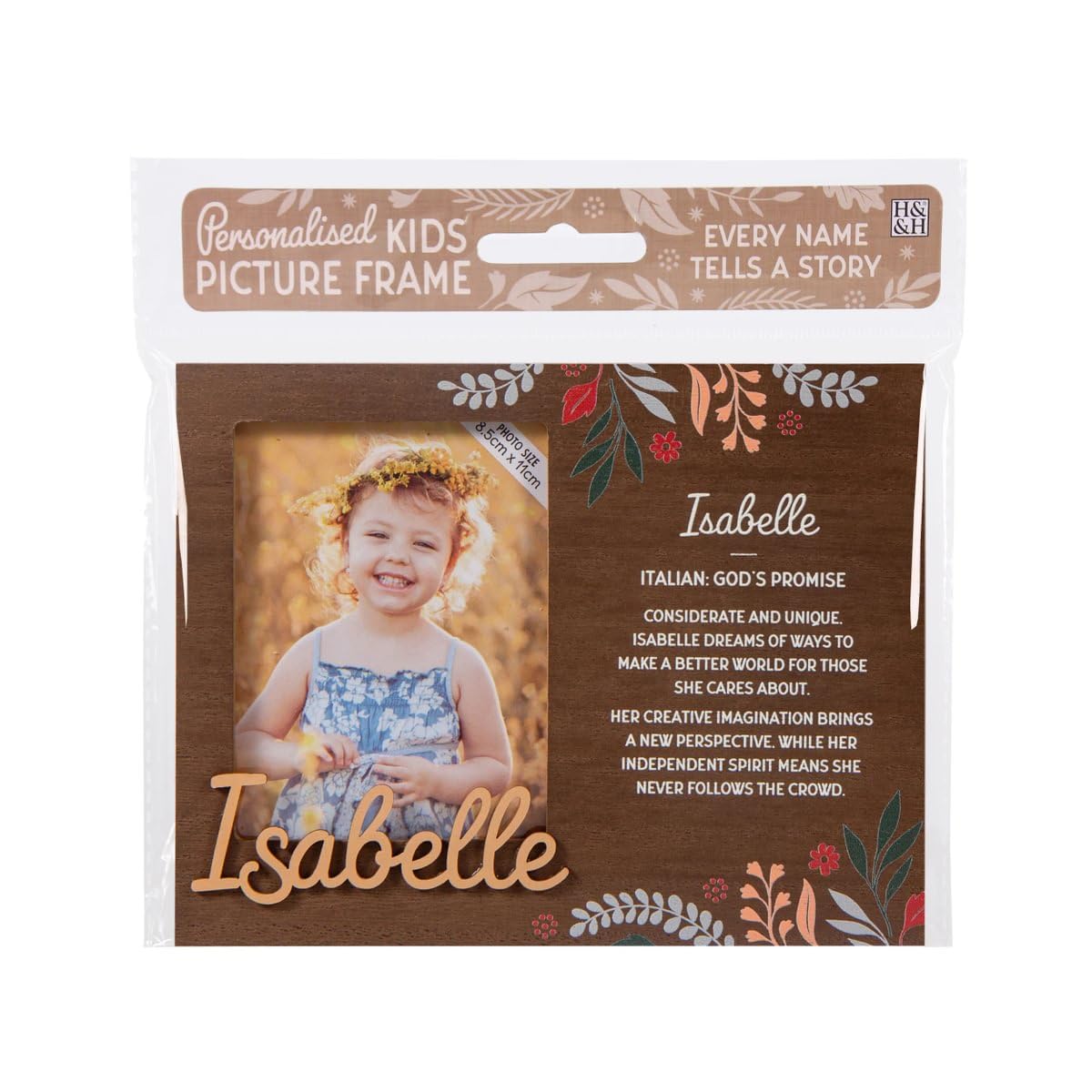 Personalised picture frames (Isabelle) โ image 1