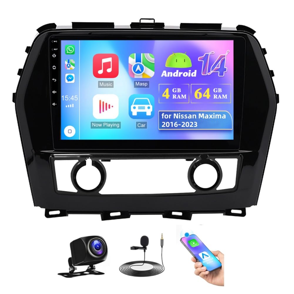 Amazon.com: 10.1'' Touch Screen Radio for Nissan Maxima 2016-2023