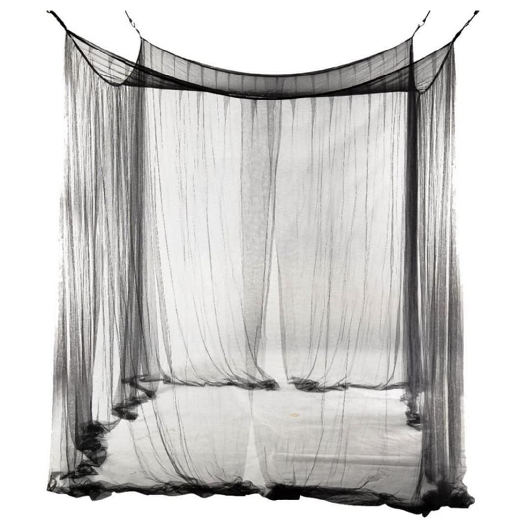 Moustiquaire pour lit suspendu de style baldaquin pour créer une ambiance de chambre cocooning