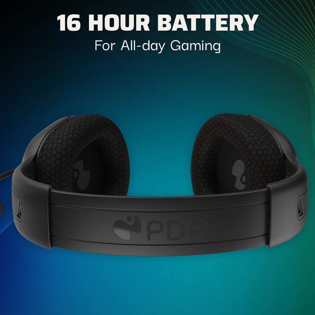 PDP Xbox Afterglow Wave Wireless Headset Black