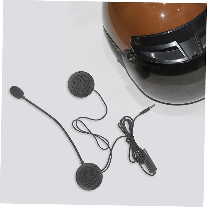 Auriculares con micrófono para casco de motocicleta miniatura 3