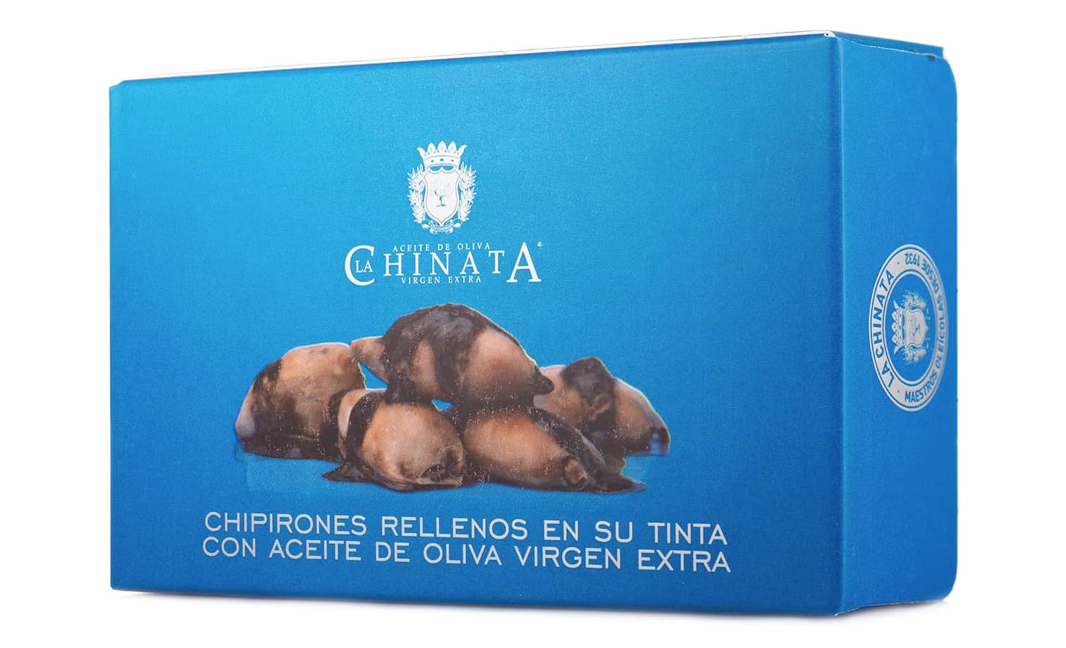 Chipirones rellenos en su tinta con AOVE