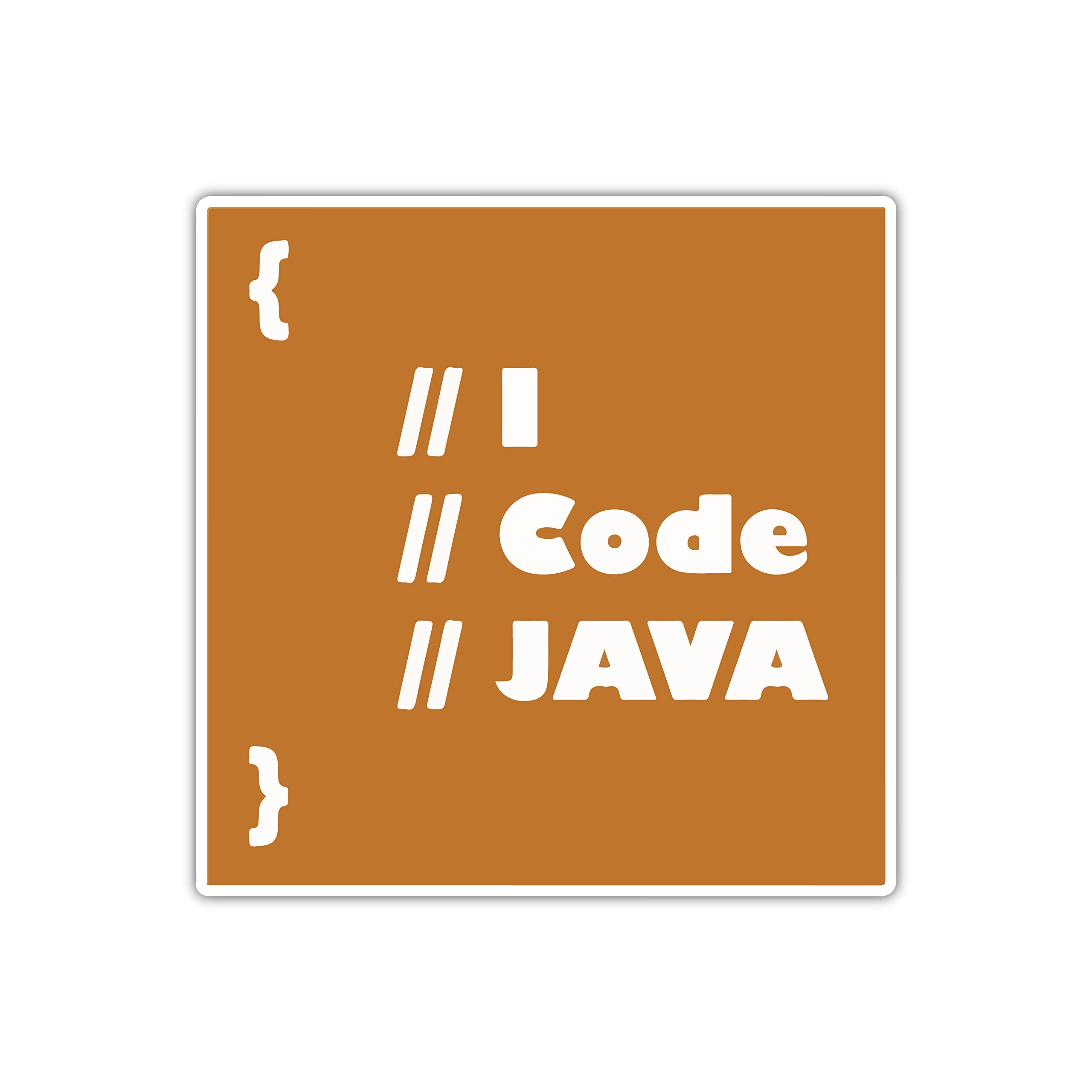 ISEE 360® I Code Java Laptop Printed Stickers for All Laptops Water Bottle Books Scrapbook Mobile Boys Girls Kids Office Small Stickers L X H 6.5 X 6.5 CMS (B09L89VKDK) Amazon Price History, Amazon Price Tracker
