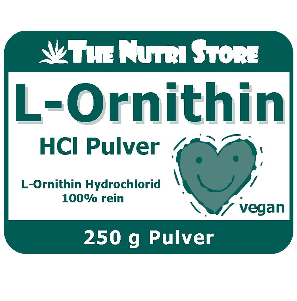 L-Ornithin HCl Pulver 250 g vegan