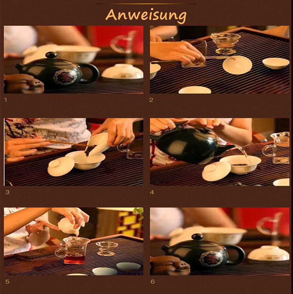 Fydun PU-Erh Tea PU-er Tea Chinese Yunnan Pu'erh Cake Pastel de té cocido Raw Puerh Raw Puerh Tea para Familiares Amigos Regalo 357g