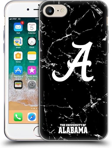 Miniatura 411 de Head Case Designs Funda de gel con logotipo oficial de la Universidad de Alabama UA [protección de grado militar] compatible con Apple iPhone 11