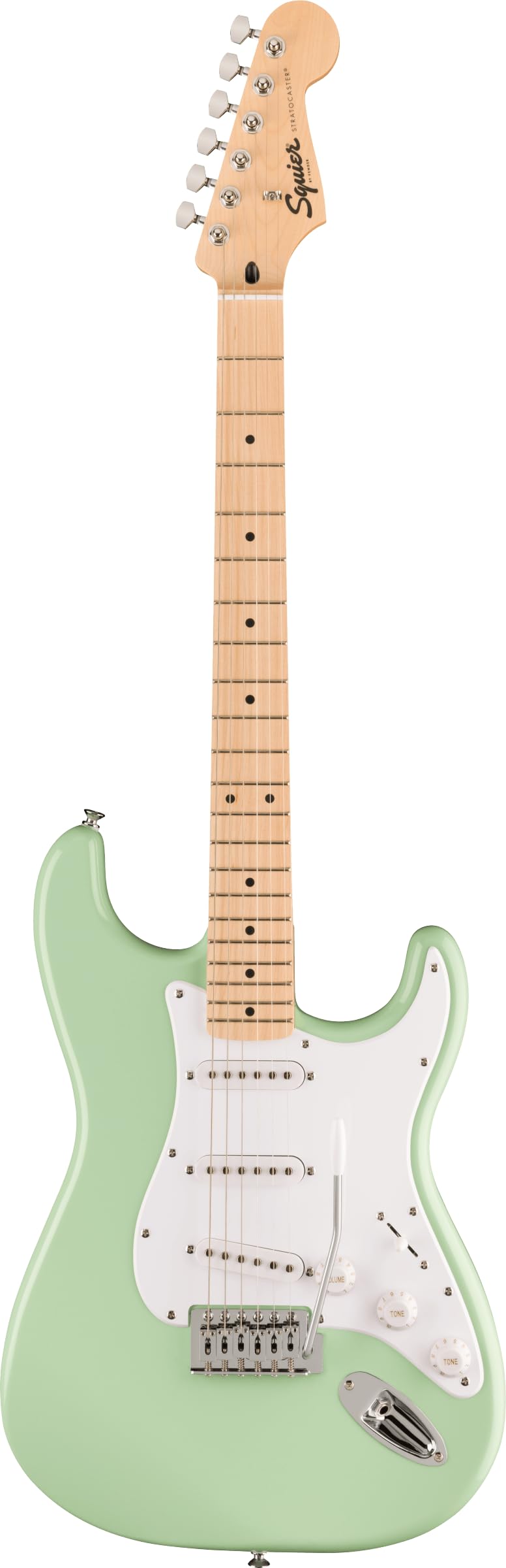 Fender Squier FSR Sonic Strat Mn Wpg Surf Green 373152557 : Amazon