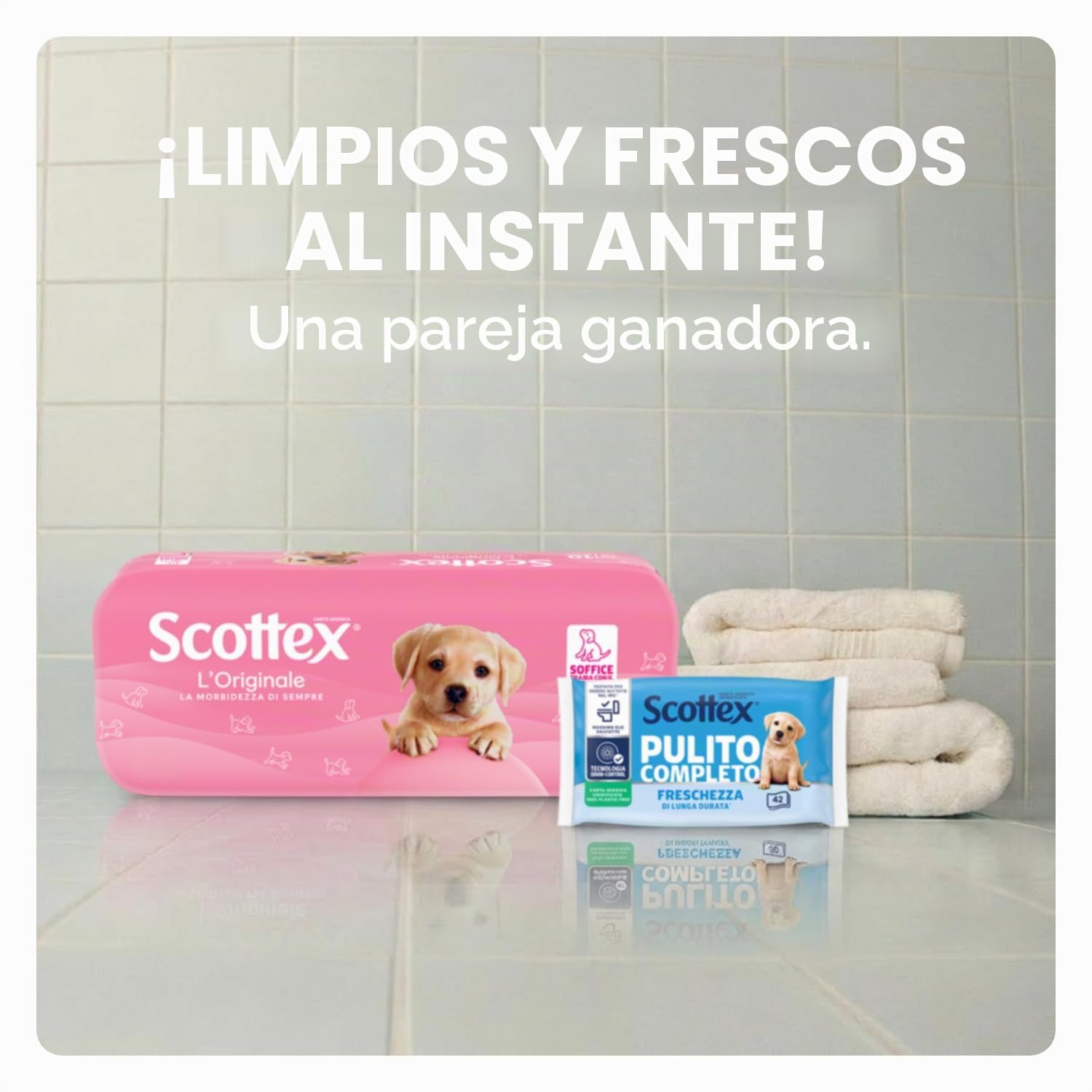 Scottex El original papel higiénico 120 rollos