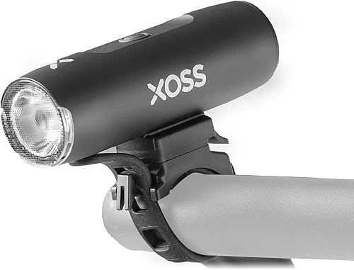 Miniatura 1 de XOSS XL-800 - Faro delantero para bicicleta, 800 lúmenes, luces de bicicleta recargables USB-C para conducción nocturna, luz LED impermeable para