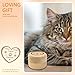 Xiyantiji Pet Hair Keepsake Box Memorial Gifts for Loss of Dog Cat Pet Paw Print Memory Box Fur Container Storing Hair Bones for Pet Dogs Cats Remembrance Sympathy Gift