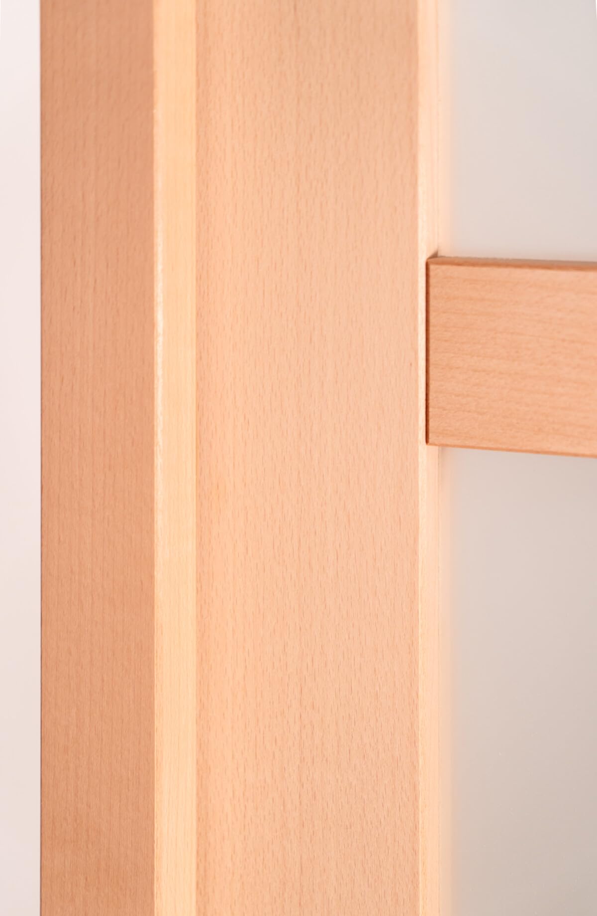 Bloc porte NOVA2 4 Vitrages bois hêtre 2040 x 730 droite