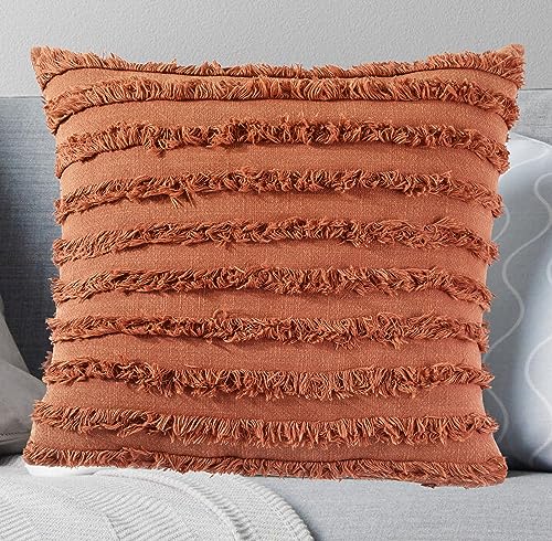 Image of mosey 12x18 Cushion Covers Set of 2 | 100% Cotton Rectangle Cushion Covers for Sofa, Bed | Boho Rectangular Shape Cushion Covers 12 inch x 18 inch | Rustic