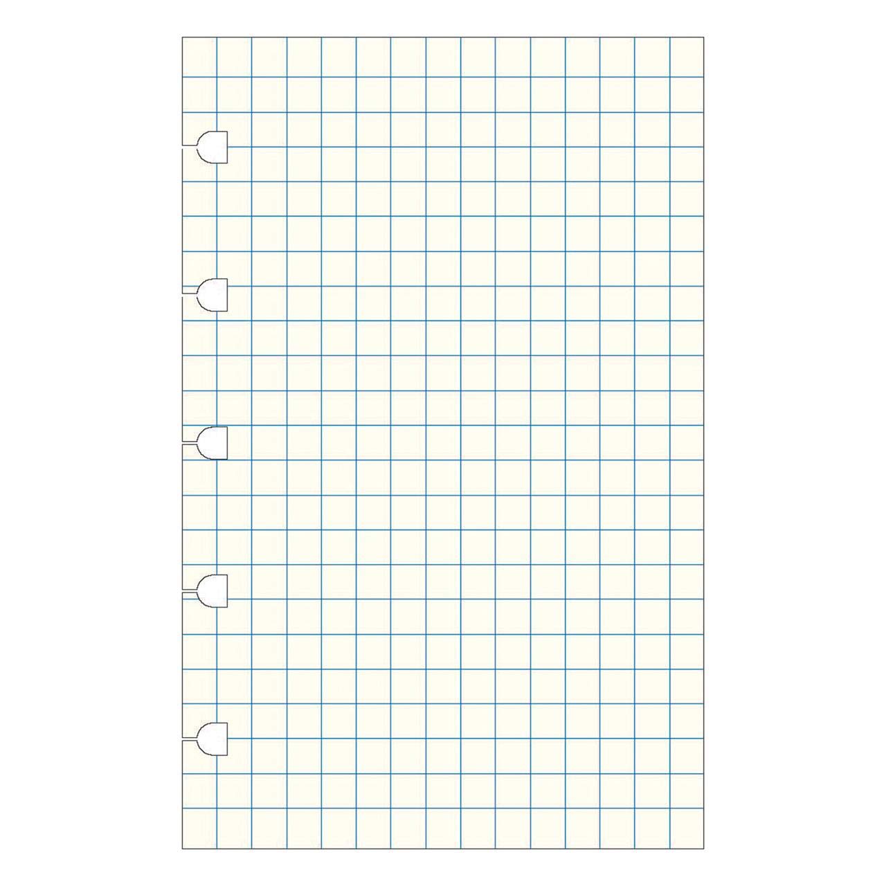Filofax Pocket Notebook Squared Refill - Pastel
