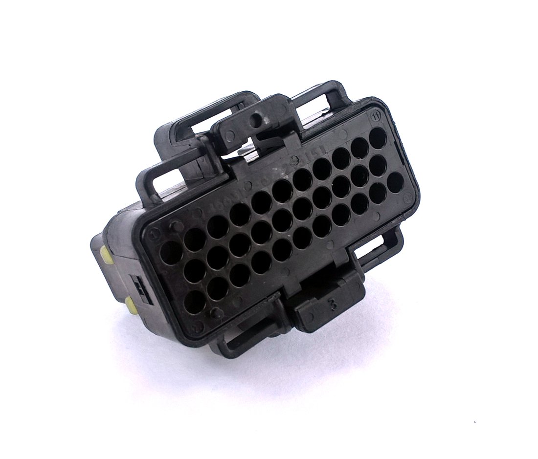 Diesel Fuel Injector Harness Connector X3 Compatible with Ford Power Stroke 6.0L International/Navistar VT275 VT365 2003-2010