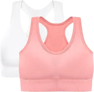 J COLOUR Top Feminino Academia Sutiãs Esportivo Feminino Sem Bojo e Sem Costura, Roupa Íntima de Mod...