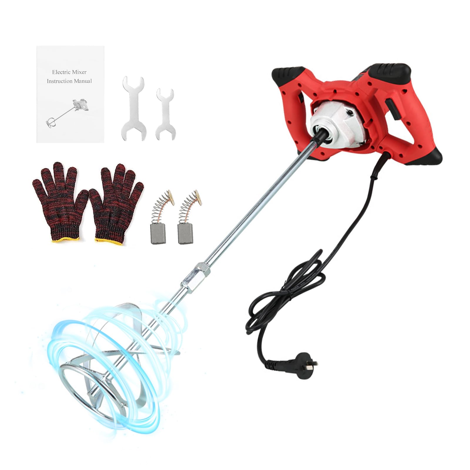 Mélangeur de boue portable pour éviter les grumeaux de plâtre