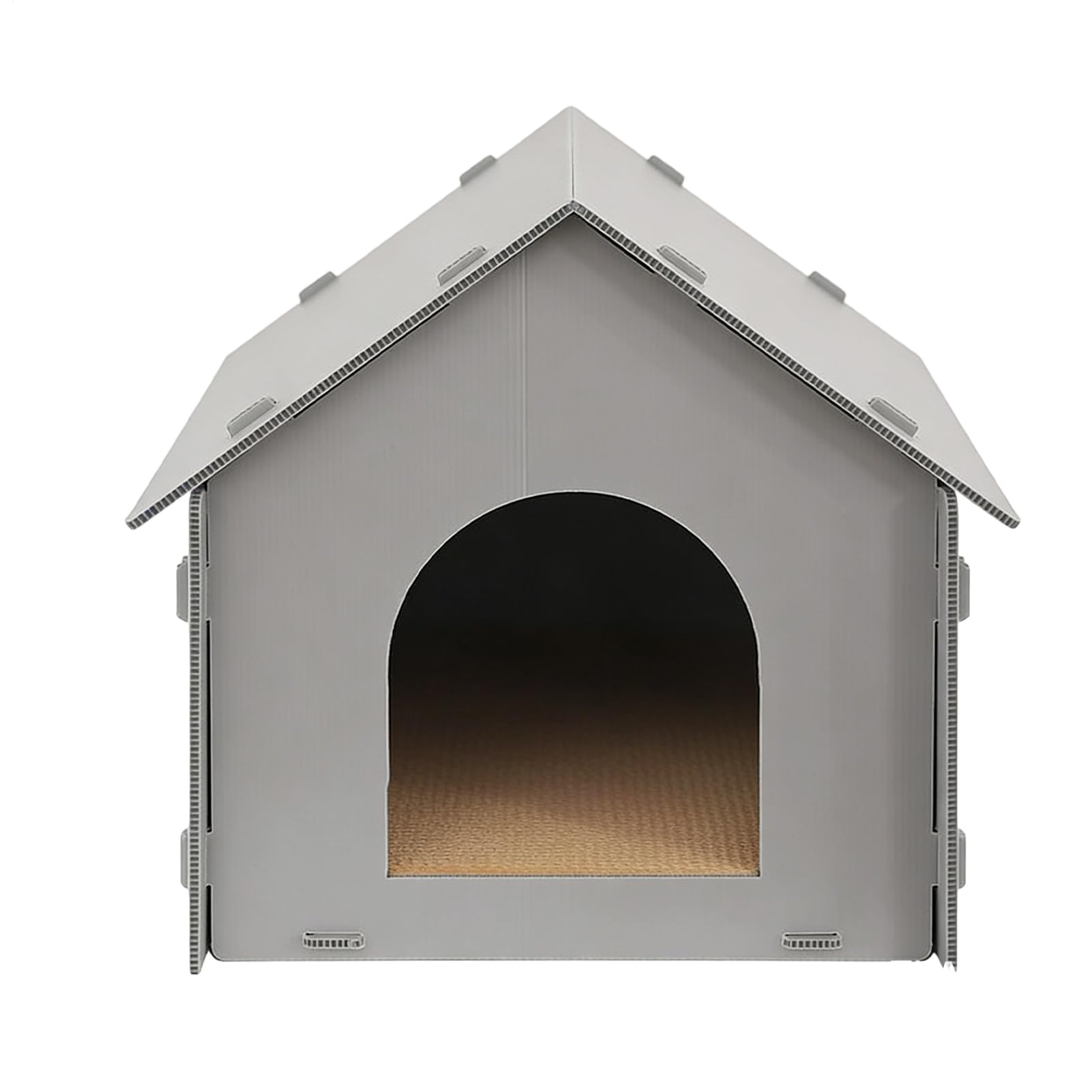 Generico Cuccia per Gatti Tenda Impermeabile Chiusa con Tappetino | Rifugi per Gatti all'Aperto Per Il Sonno Invernale, , Casa Per Animali, Patio, Cortile E Giardino