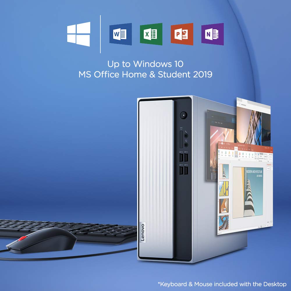 Lenovo IdeaCentre 3 Desktop (10th Gen Intel Core i5-10400/8GB/1TB